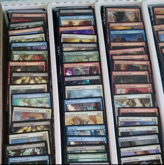 Bulk Lot 100 Magic The Gathering Cards Mtg Rares Foils Uncommons Commons - Picture 9 of 9